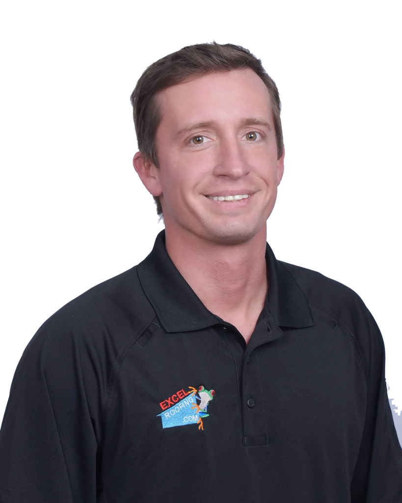 Excel Roofing Branch manager Tyler Sharp